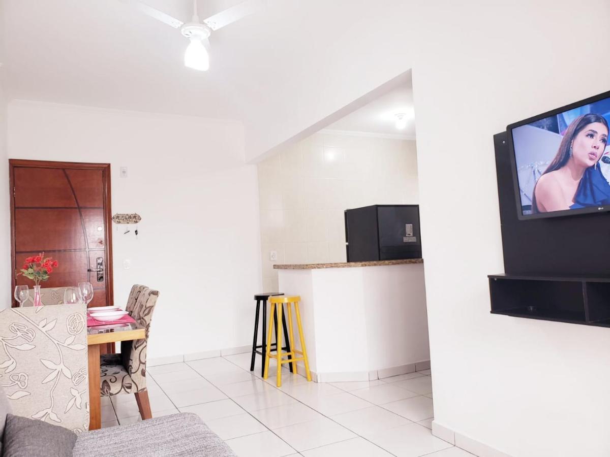 プライア・グランデLindo Apto 300M Praia Da Ocian E Centro - Vista Mar- Varanda Sacada - Wi-Fi 300 Mbps - Vaga De Garagem - Acomoda Ate 6 Pessoasアパートメント エクステリア 写真